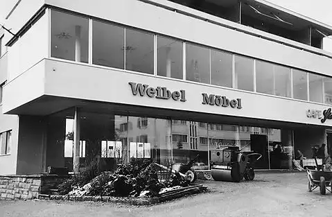 Werbung für Orientteppiche von Weibel Möbel