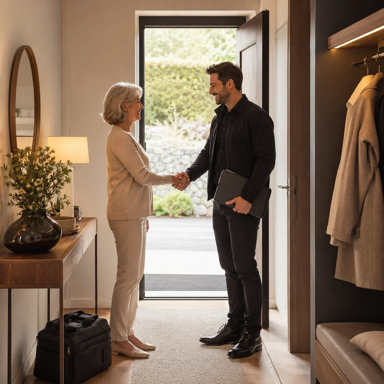 Persönlicher After-Sales-Service beim Kunden zu Hause