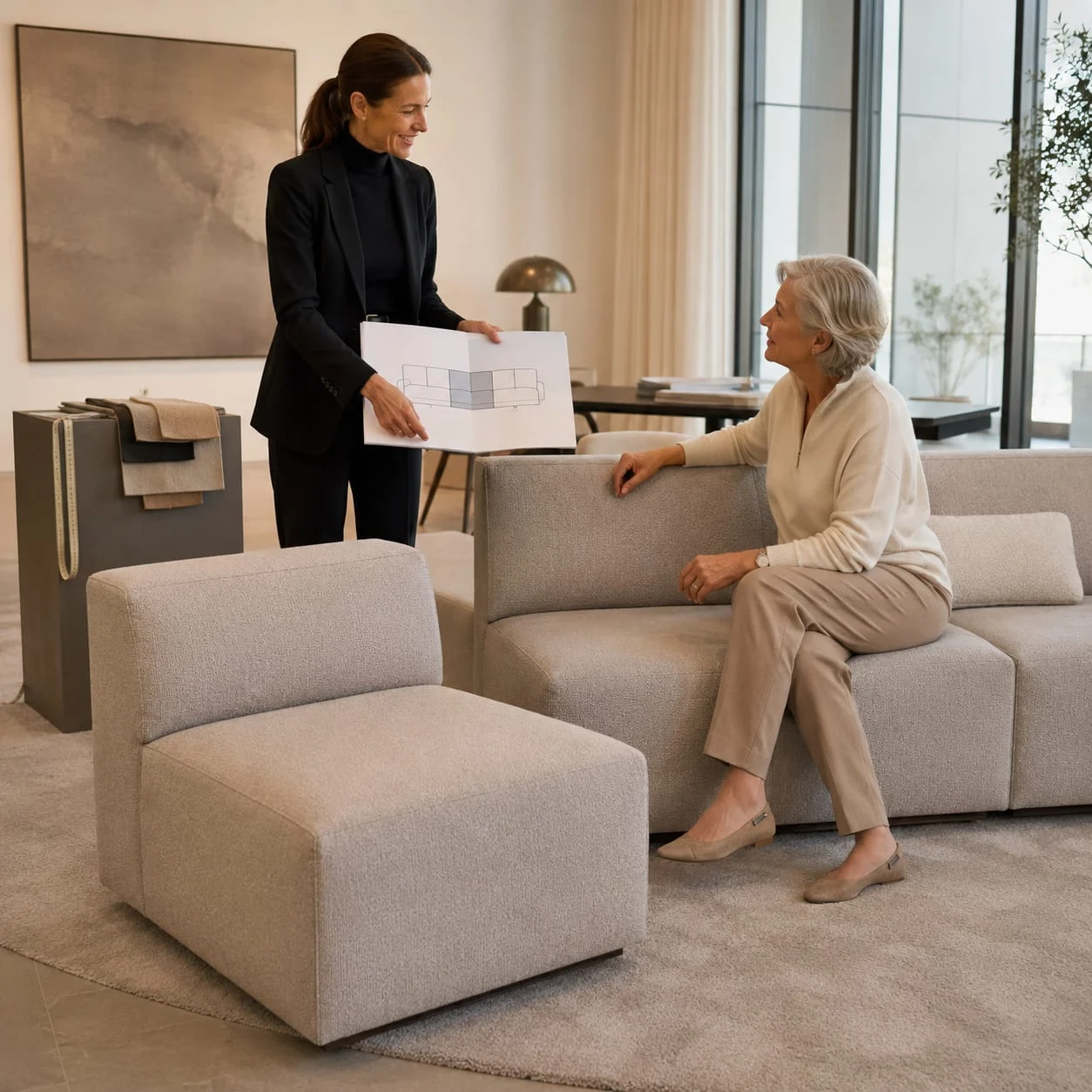 Persönliche Beratung zum Möbelservice im Wohnraum